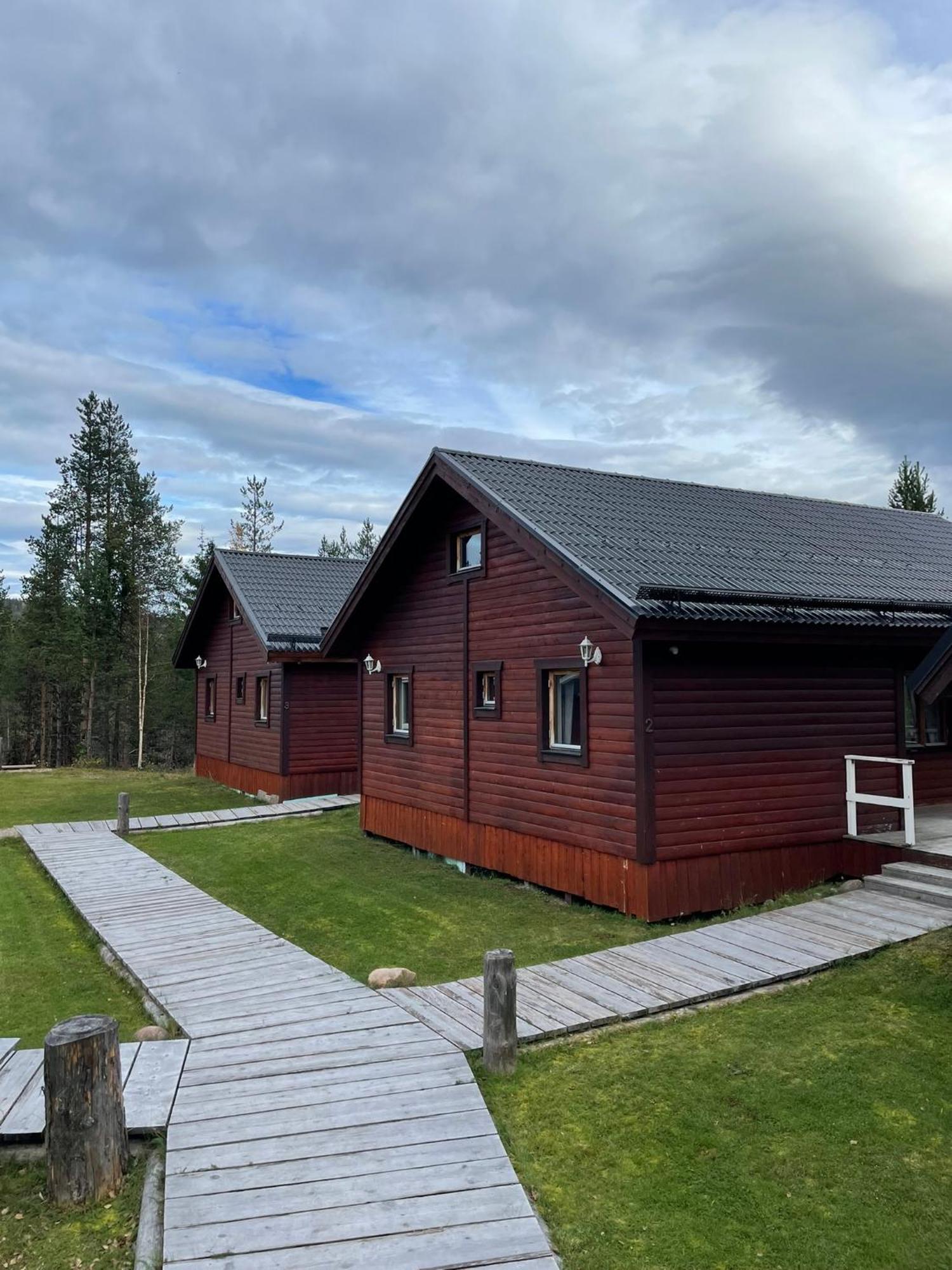 Skogen-Lodge Koskullskulle Exterior foto